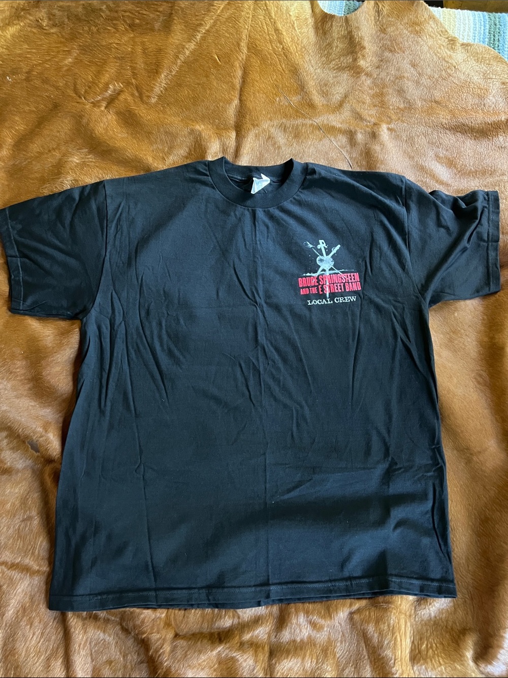 Bruce Springsteen 2002 Rising Tour Local Crew Tour Tee - Picture 2 of 4